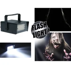 Halloween flash light - 12x8x5 cm
