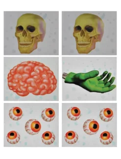 Halloween flaske etiket
