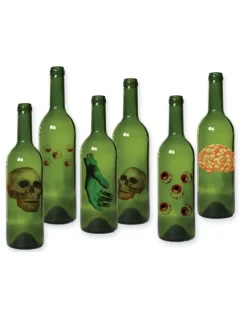 Halloween flaske etiket