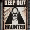 Halloween Horror skilt - Haunted house