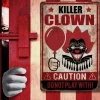 Halloween Horror skilt - Killer clown