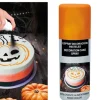 Halloween kagepynt spray - orange - 100ml