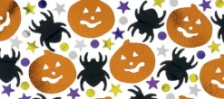 Halloween Konfetti, Edderkopper og græskar