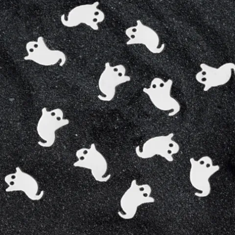 Halloween konfetti med spøgelser