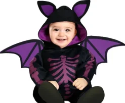 Halloween lilla flagermus kostume til babyer