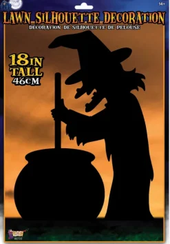 Halloween Silhouet heks