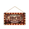 Halloween skilt - Circus