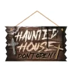 Halloween Skilt - Haunted House