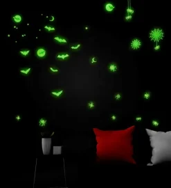 Halloween Stickers Glow in the dark