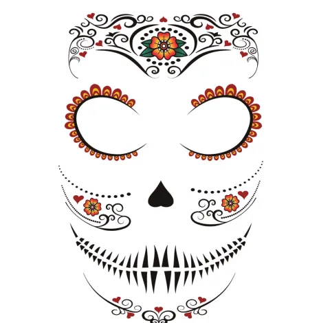 Halloween tattoo DayOfTheDead