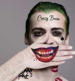 Halloween tattoo Mr-Smile
