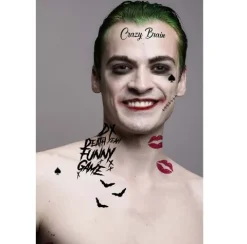 Halloween tattoo Mr-Smile