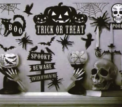Halloween vindues klistermærker