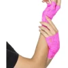 Handske blonde i neon-pink