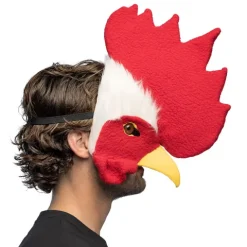Hane maske plys
