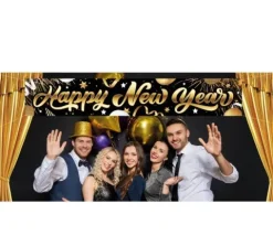 Happy new year banner - 290x50cm