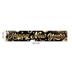 Happy new year banner - 290x50cm