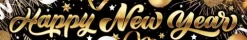 Happy new year banner - 290x50cm