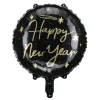 Happy new year Folieballon i sort