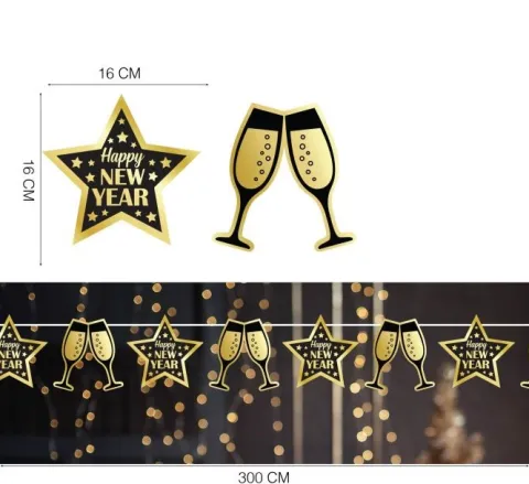 Happy new year guirlande