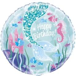Havfrue Folieballon ø45,7