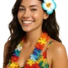 Hawaii blomst hårclips 3 stk.