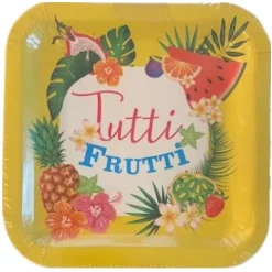 Hawaii tallerken - Tutti Frutti
