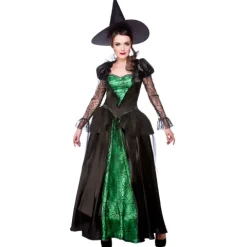 Hekse kostume Deluxe - Emeralda