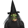 Hekse maske grøn