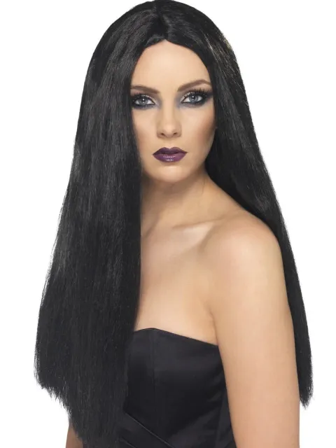 Hekse Paryk Sort - Witch Wig