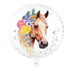 Heste folieballon - Flowers