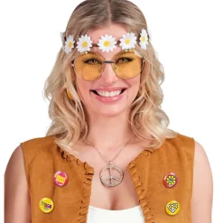 4 Hippie Badges
