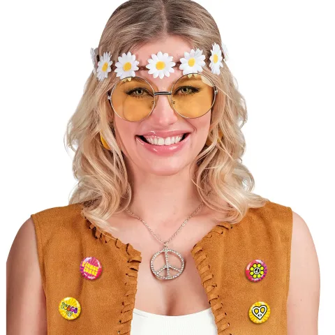 4 Hippie Badges