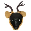 Hjort Plys Halvmaske