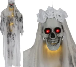 Hængende Skeletbrud med LED 180 cm