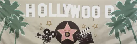 Hollywood Flagbanner