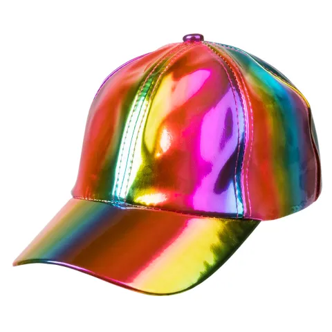 Holografisk Regnbue Kasket