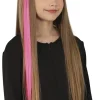 Hårextensions 3 stk. i pink