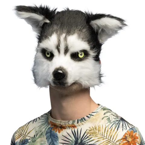 Husky Slædehund Plus Halvmaske