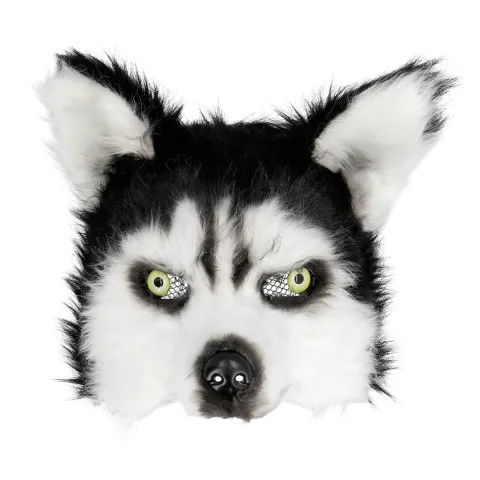 Husky Slædehund Plus Halvmaske