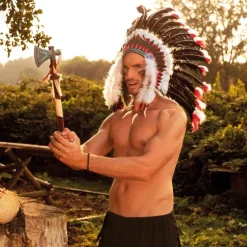 Høvdinge hovedbeklædning Apache
