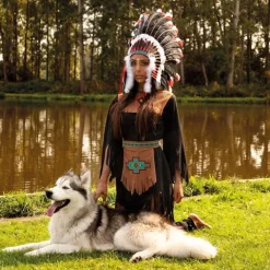 Høvdinge hovedbeklædning Apache