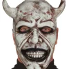 Hvid Djævel maske Latex