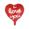 I Love You hjerte ballon