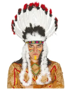 Indianer Hovedpynt hvid