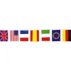 International flagguirlande 50 meter