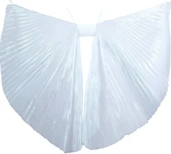 Iriserende Plisserede Vinger