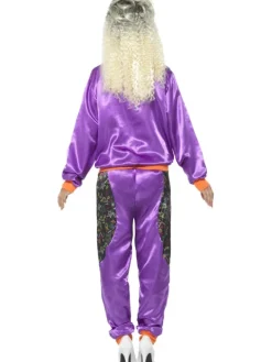 Jogging sæt 80er - Lilla