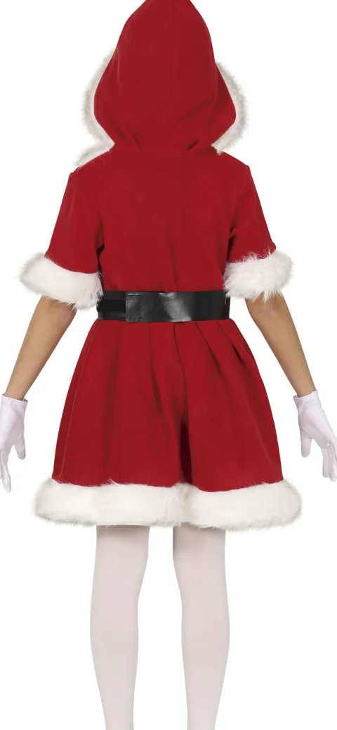 Julekjole med hætte -Santa Girl