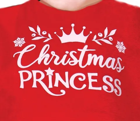 Jule prinsessekjole til baby